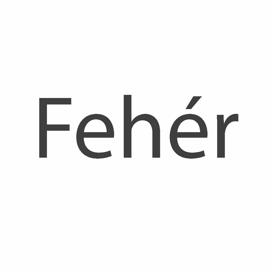 Fehér