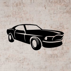 Fa falikép - Ford Mustang