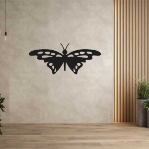 Fából készült falikép - Pillangó