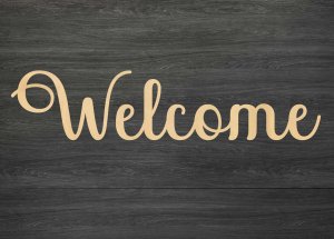 Fa fali felirat – Welcome