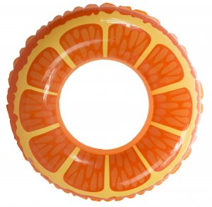 Felfújható kerék - narancssárga 90 cm