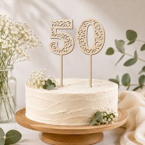 Fa tortabeszúró – Ornamentális születésnapi számjegy