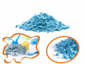 Kinetikus homok 1kg kék