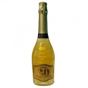 Gyöngyház pezsgő GHOST arany - Boldog születésnapot 30