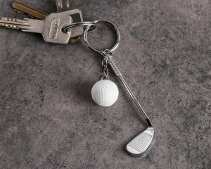 Kulcstartó - Golf