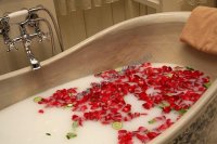 24 darabos szappanvirág készlet - Kék rózsa