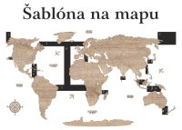 Fa világtérkép országhatárokkal