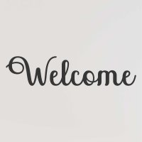 Fa fali felirat – Welcome