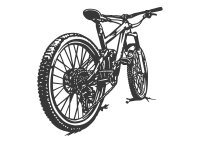 Fa falikép – Mountain bike mozgásban