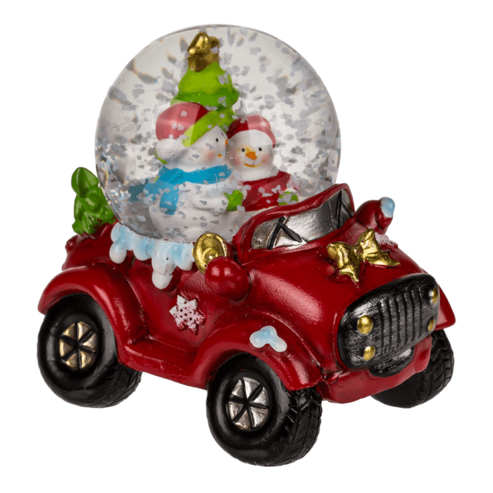 Hógolyó - Hóemberek az autóban