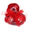3 darabos szappanvirág készlet - Vörös rózsa