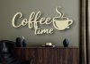 Fa fali felirat – Coffee time, kávéscsészével